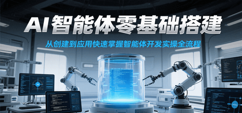 AI智能体零基础搭建实操课,从创建到应用快速掌握智能体开发全流程!_生财有道创业网-生财有道