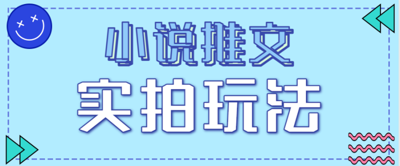 小说推文实拍玩法，零成本零门槛10元/单，轻松月收益万元_生财有道创业网-生财有道