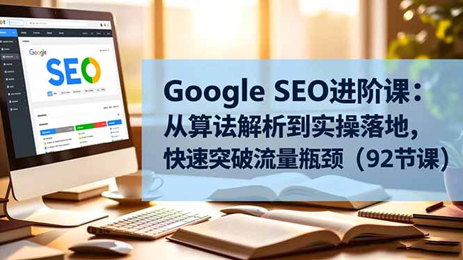 (16576期)Google SEO进阶课:从算法解析到实操落地,快速突破流量瓶颈(92节课)_生财有道创业项目网-生财有道