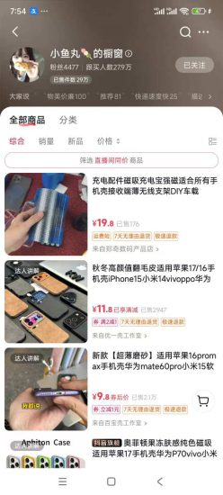 手机壳带货项目，几千粉丝卖货几十万件，短视频低粉卖货的天花板项目——生财有道创业项目网-生财有道