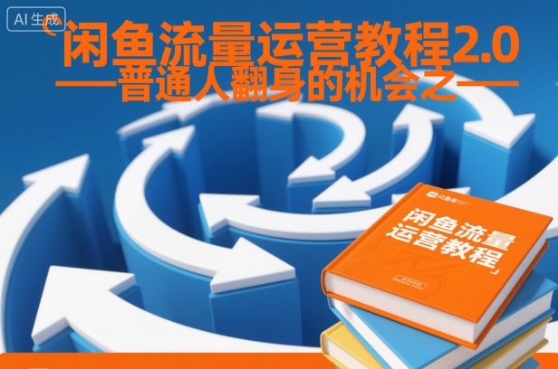 闲鱼流量运营教程2.0——普通人翻身的机会之一——生财有道创业项目网-生财有道
