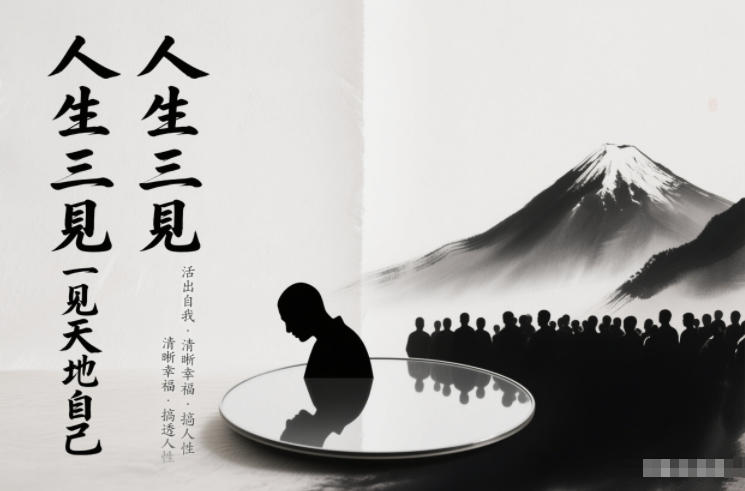 人生三见一见天地见众生见自己，活出自我拥有清晰幸福人生，搞透人性——生财有道创业项目网-生财有道