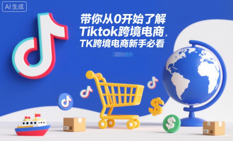 带你从0开始了解Tiktok跨境电商,TK跨境电商新手必看——生财有道创业项目网-生财有道