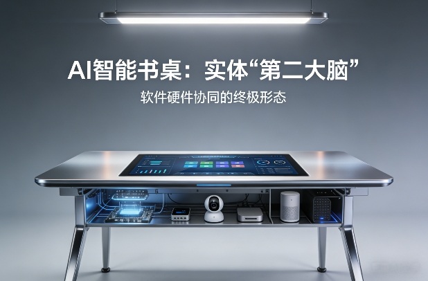 AI智能书桌搭建，构建你的实体“第二大脑”，软件硬件协同的终极形态——生财有道创业项目网-生财有道
