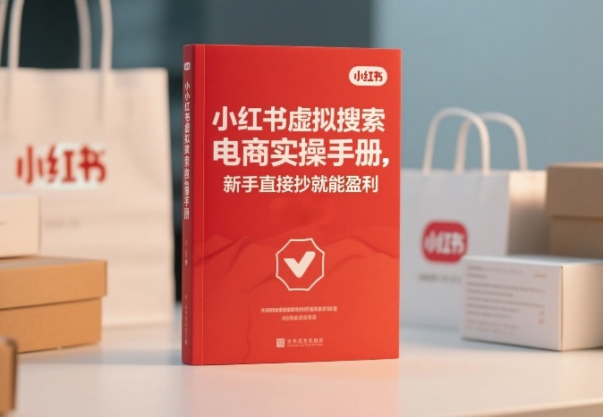 小红书​⁠‬​​⁠​‌​‬​⁠​‬‍‍‌​​​‬‌‍⁠​​​‌​⁠⁠​‬​​‬​​​​‌​‍虚拟搜索电商实操手册，新手直接抄就能盈利——生财有道创业项目网-生财有道