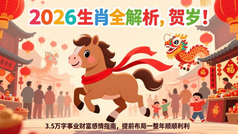 （17428期）付费文章：贺岁！2026生肖全解析，3.5万字事业财富感情指南，提前布局一整年顺顺利利_生财有道创业项目网-生财有道