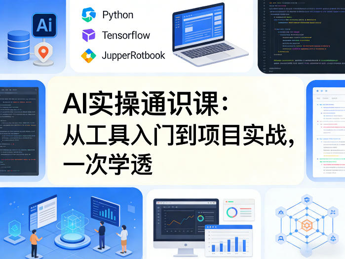 AI实操通识课，从工具入门到项目实战，一次学透——生财有道创业项目网-生财有道