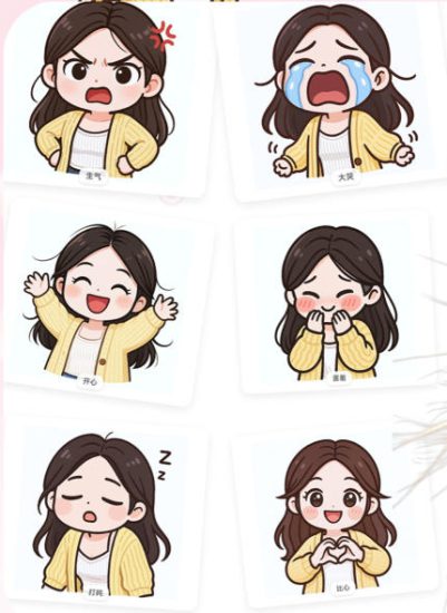 一张照片秒变多种表情包,三步就能拥有专属表情包库,零门槛玩转社交新玩法【文档】——生财有道创业项目网-生财有道