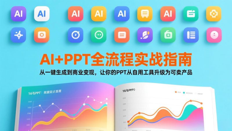 （17565期）AI+PPT全流程实战指南：从一键生成到商业变现，让你的PPT从自用工具升级为可卖产品_生财有道创业项目网-生财有道
