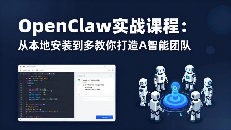 （17883期）OpenClaw实战课程：从本地安装到多Agent协同，手把手教你打造AI智能团队_生财有道创业项目网-生财有道