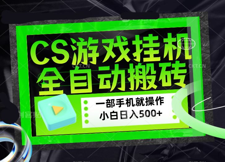 （17876期）CSGO游戏挂机捡漏搬砖，超稳定的项目，带领1000+小白实现日入500+，数据可视频验证_生财有道创业项目网-生财有道