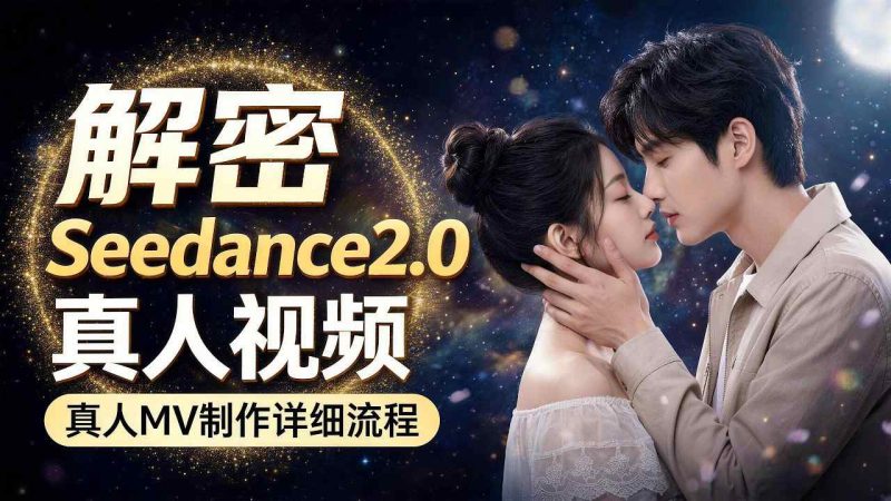 Seedance 2.0解密教程：零基础制作真人MV全流程——生财有道创业项目网-生财有道