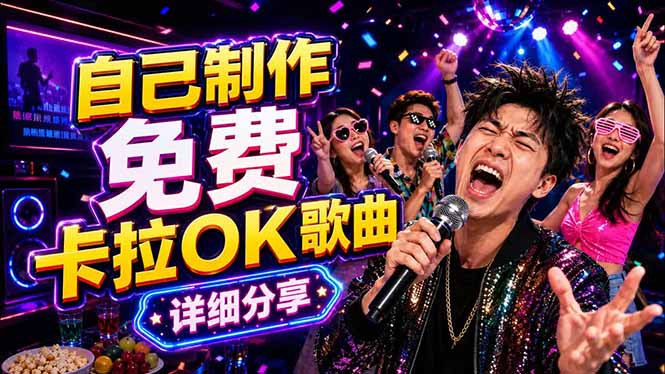 （18610期）免费卡拉OK歌曲制作全攻略：音轨分离字幕制作，零基础快速做出专业K歌视频_生财有道创业项目网-生财有道