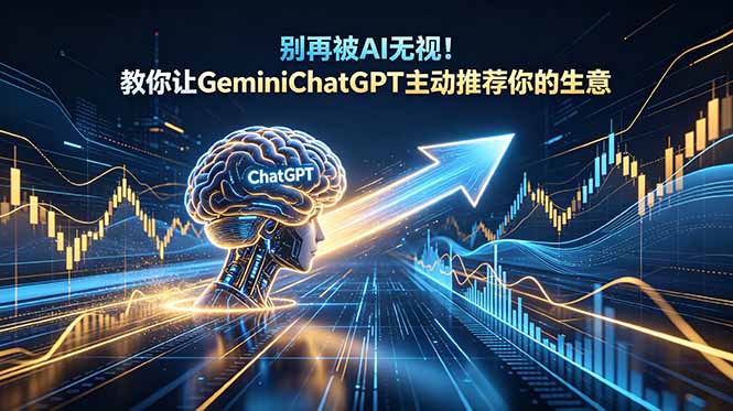 （18659期）别再被AI无视！教你让GeminiChatGPT主动推荐你的生意【原创双语字幕】_生财有道创业项目网-生财有道