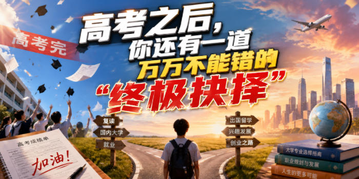 付费文章：高考之后，你还有一道万万不能错的“终极抉择”——生财有道创业项目网-生财有道