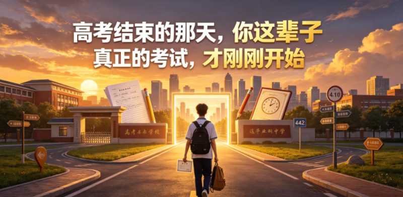 付费文章：高考结束的那天，你这辈子真正的考试，才刚刚开始——生财有道创业项目网-生财有道
