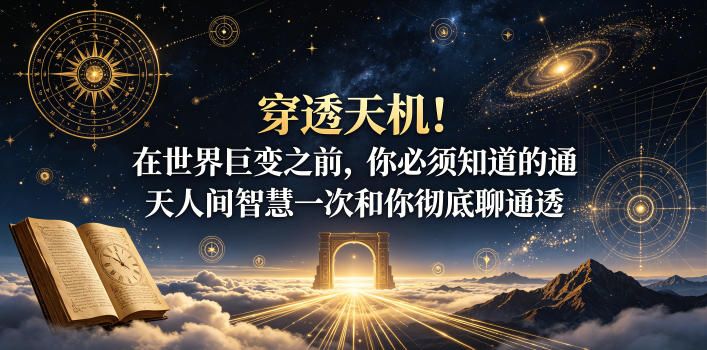 付费文章：穿透天机！在世界巨变之前，你必须知道的通天人间智慧一次和你彻底聊通透——生财有道创业项目网-生财有道