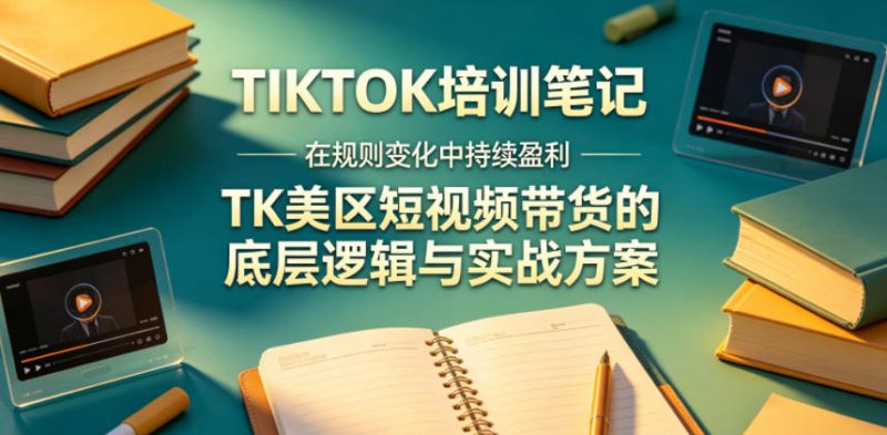 视界跨境TIKTOK4月17培训笔记，在规则变化中持续盈利，TK美区短视频带货的底层逻辑与实战方案【文档】——生财有道创业项目网-生财有道