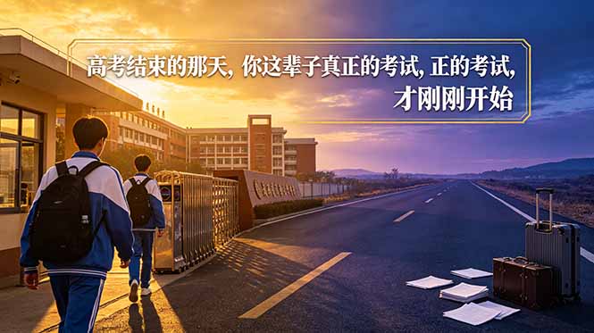 （18968期）付费文章：高考结束的那天，你这辈子真正的考试，才刚刚开始_生财有道创业项目网-生财有道