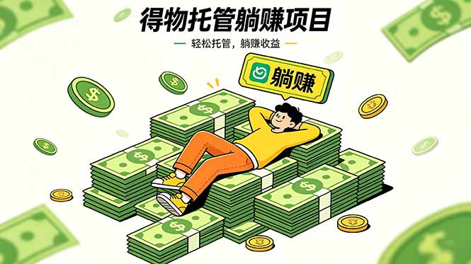 (18726期)26年6月必做!得物视频激励项目,全自动运营单号月利润3600+_生财有道创业项目网-生财有道