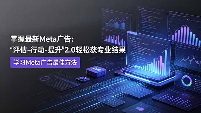 （18972期）掌握最新的Meta广告，通过“评估-行动-提升”2.0版本轻松获得专业级结果。学习目前学习Meta广告的最佳方法_生财有道创业项目网-生财有道