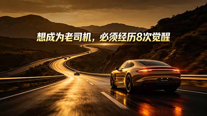 （18811期）付费文章：想成为老司机，必须经历8次觉醒_生财有道创业项目网-生财有道
