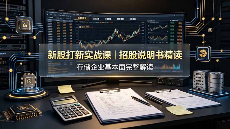 （19255期）付费文章：新股打新实战课｜招股说明书精读，存储企业基本面完整解读_生财有道创业项目网-生财有道