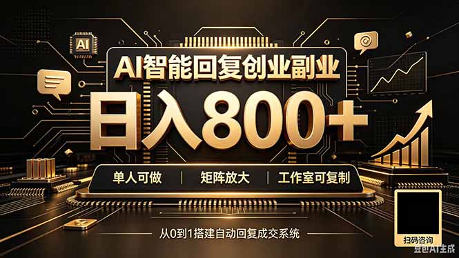 （20017期）全自动AI挂机创业｜个人副业→工作室全链路扶持_生财有道创业项目网-生财有道