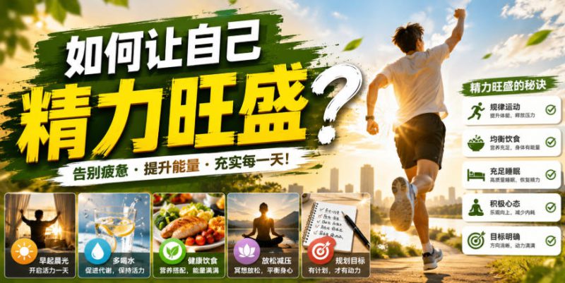 付费文章：如何让自己精力旺盛？——生财有道创业项目网-生财有道