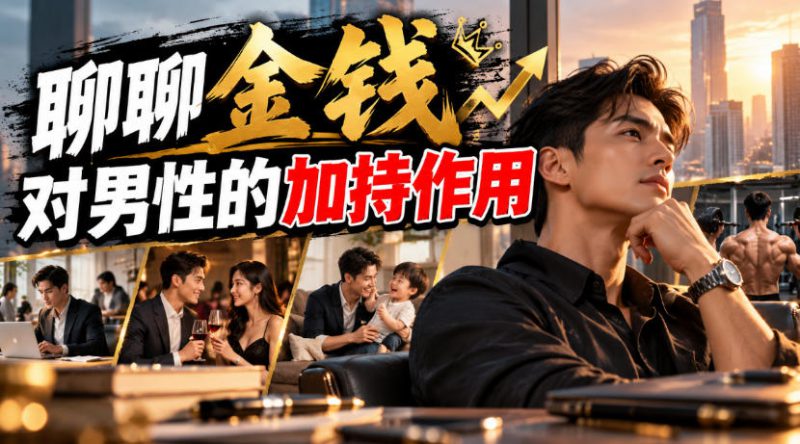 某公众号付费文章：聊聊金钱对男性的加持作用——生财有道创业项目网-生财有道