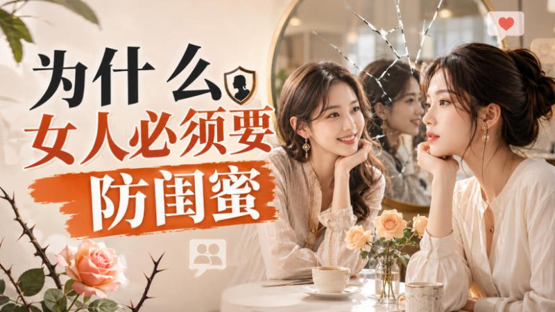 付费文章:为什么女人必须要防闺蜜——生财有道创业项目网-生财有道