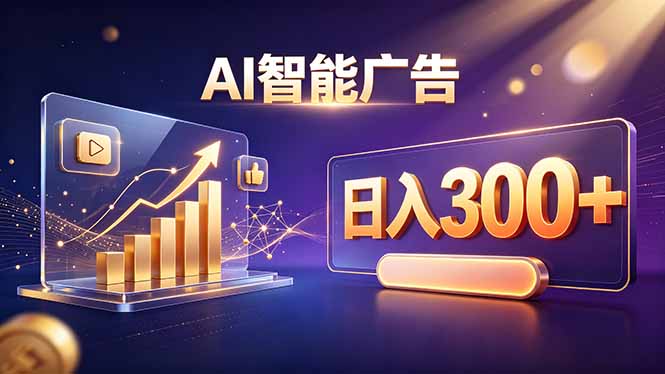 （20233期）不露脸、不直播，AI 智能广告日入 300 + 是怎么做到的？_生财有道创业项目网-生财有道